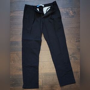 Men's Black Pants With Pattern